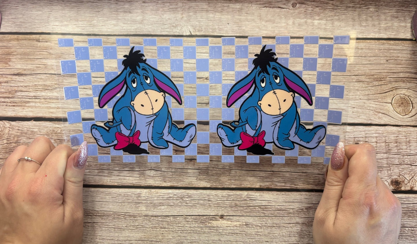 Checkered donkey