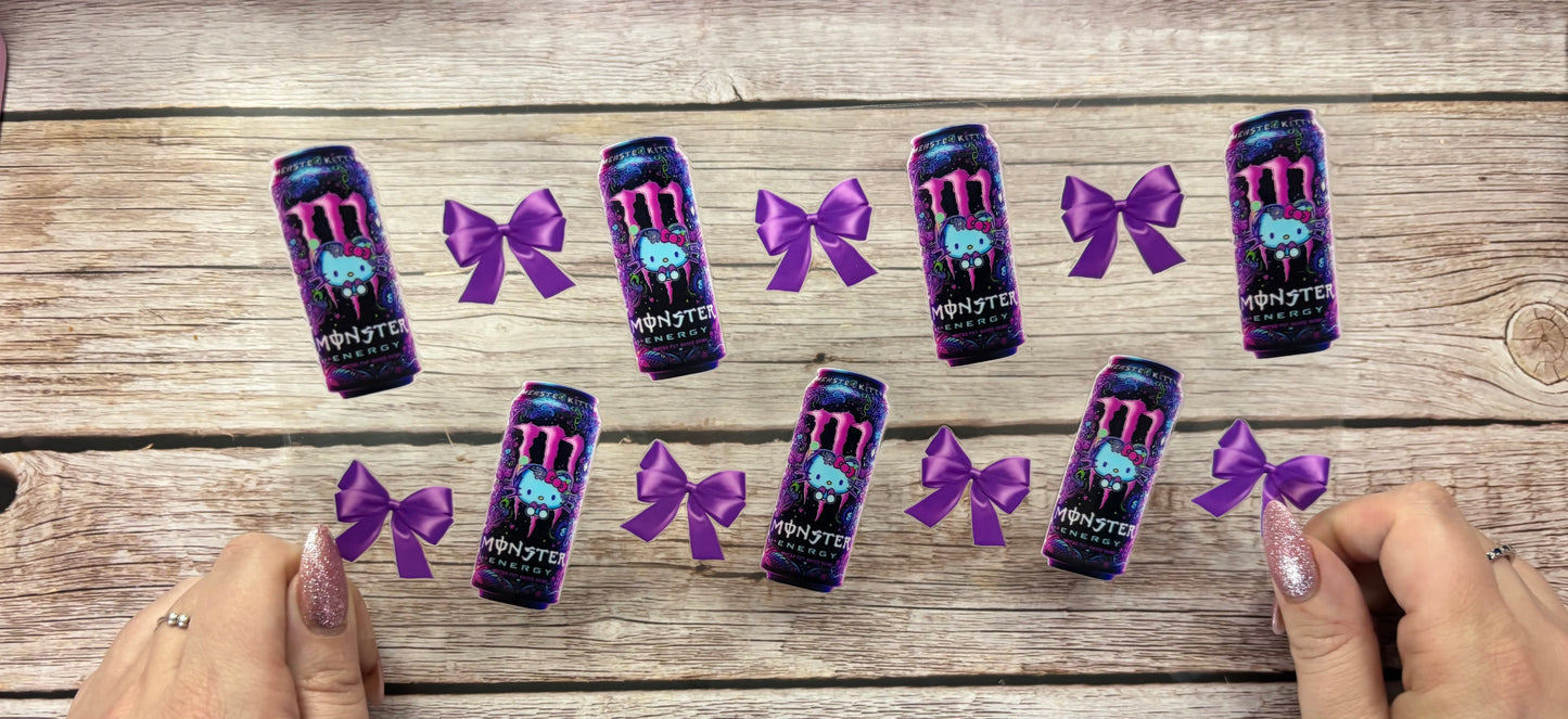 Energy purple bows