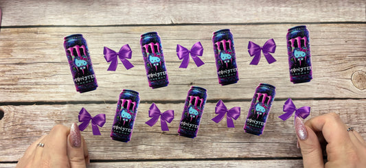 Energy purple bows