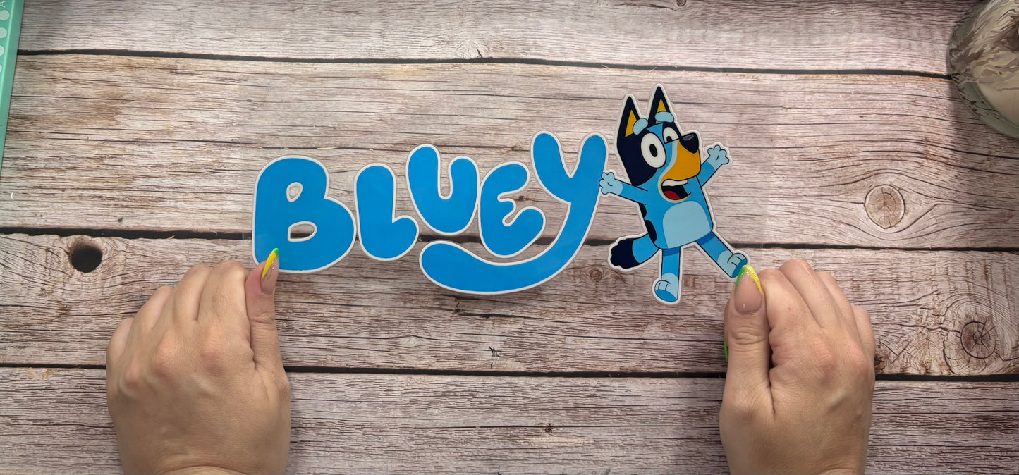 Blue pup