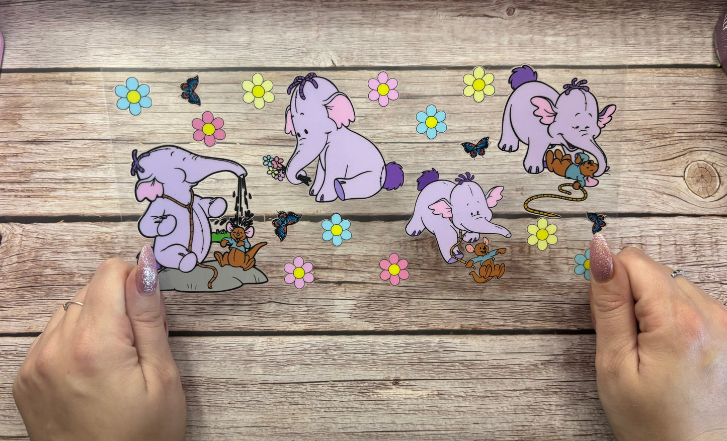 Purple elephant