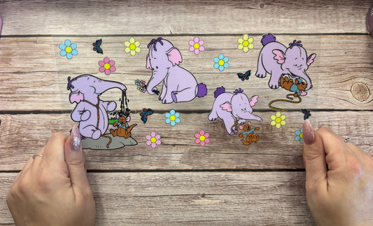 Purple elephant