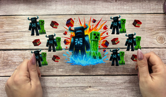 Block monster explosion