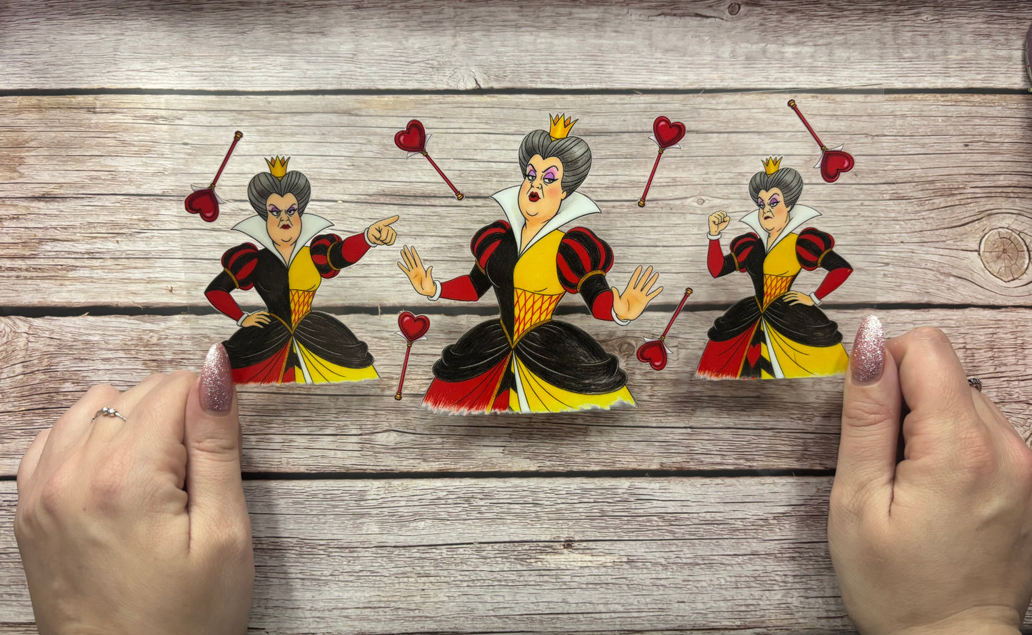 Queen of hearts villains