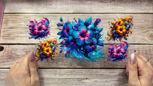 Blue flowers