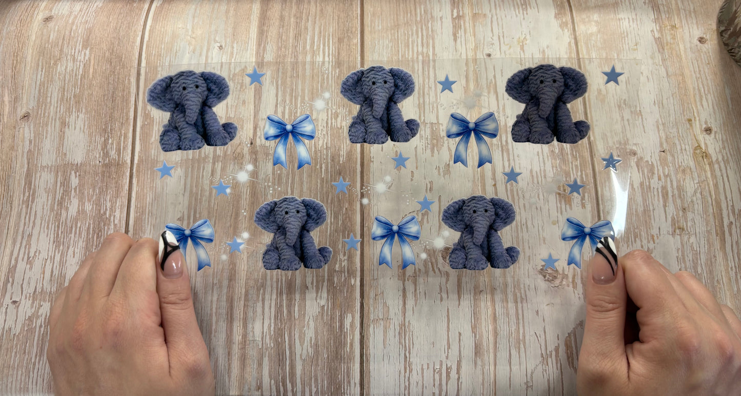 Blue elephants