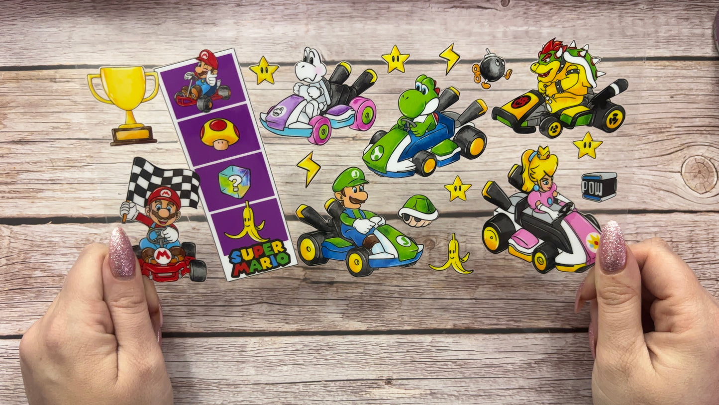 Green go kart