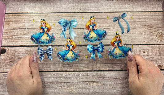 Blue bows