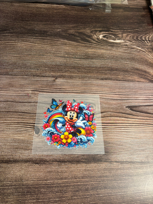 Pink mouse floral HT