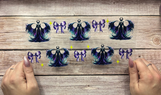 Purple bows