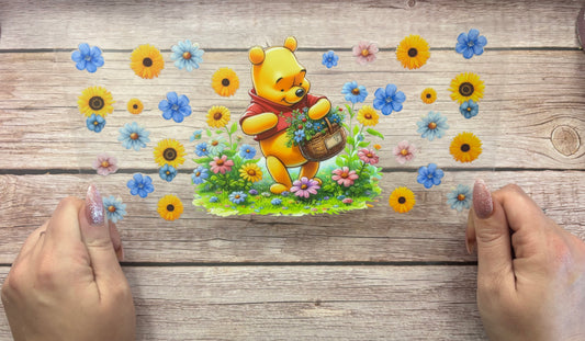 Floral basket bear