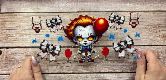 Red balloon clown