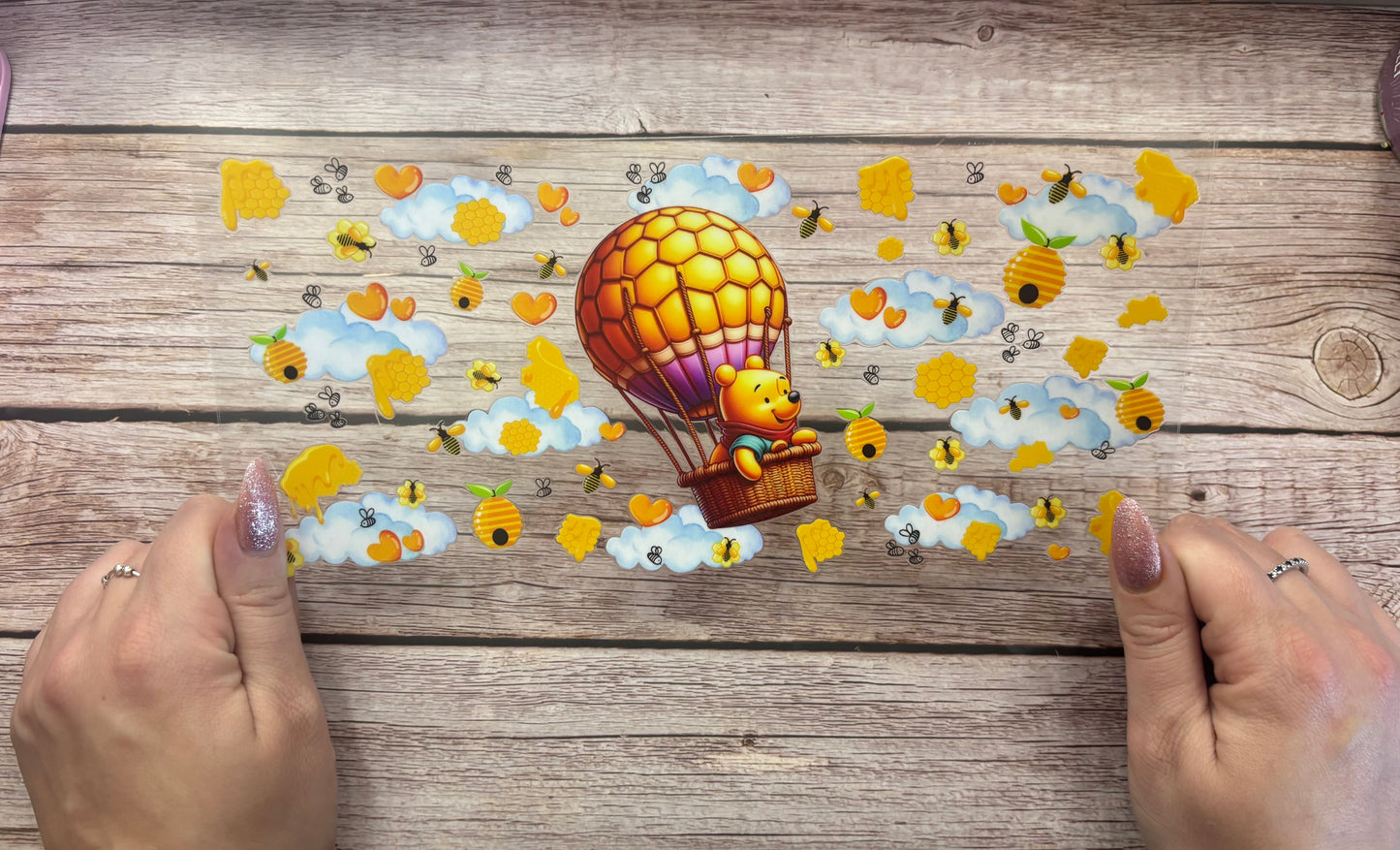 Hot air balloon bear