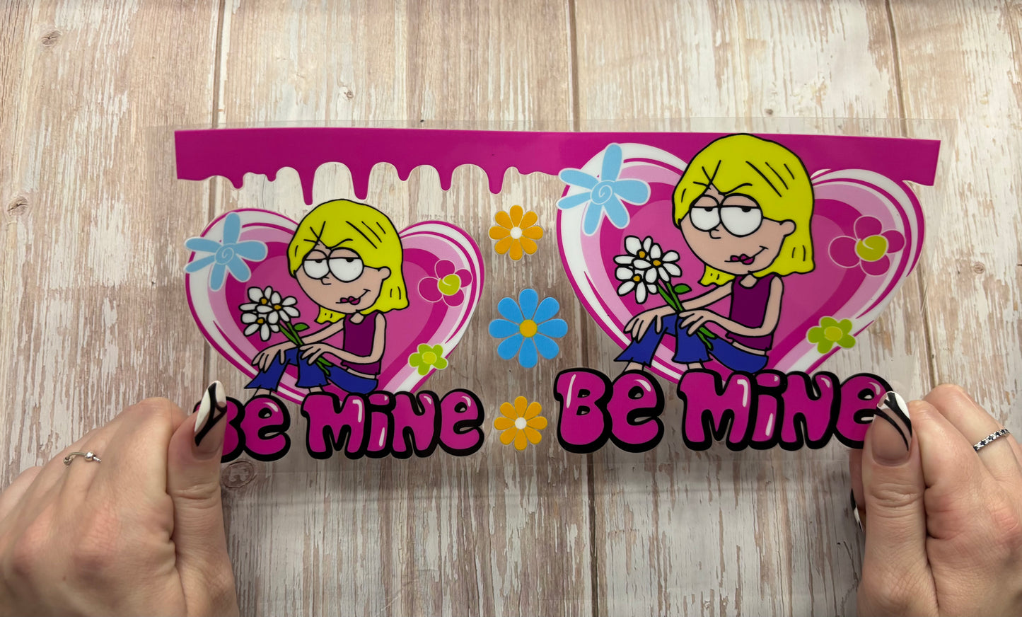 Be mine pink drip