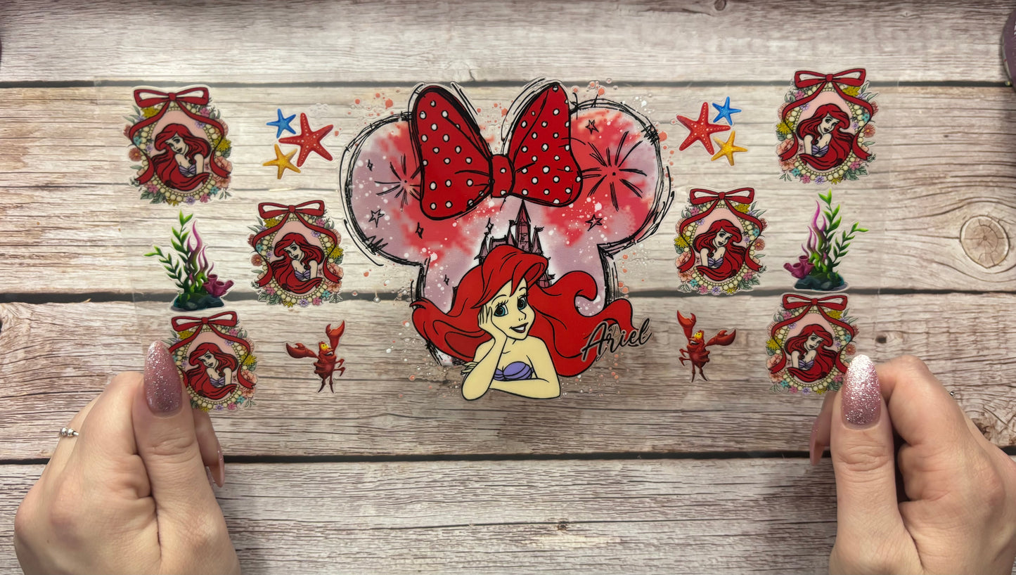 Red bow girl
