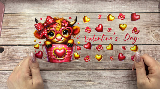 Valentine cow