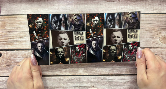 Silent mask horror