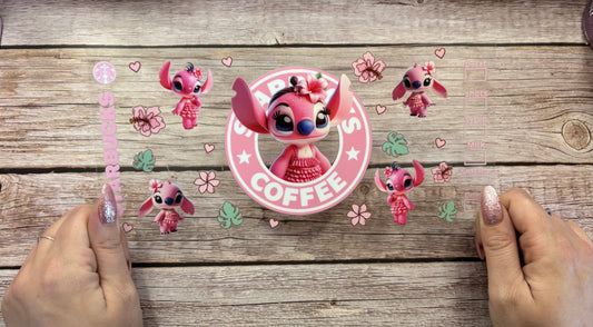 Pink alien