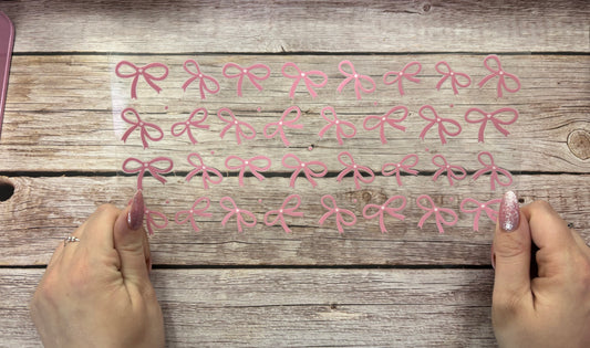 Pink bows