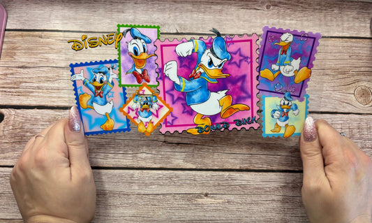 The blue stamps