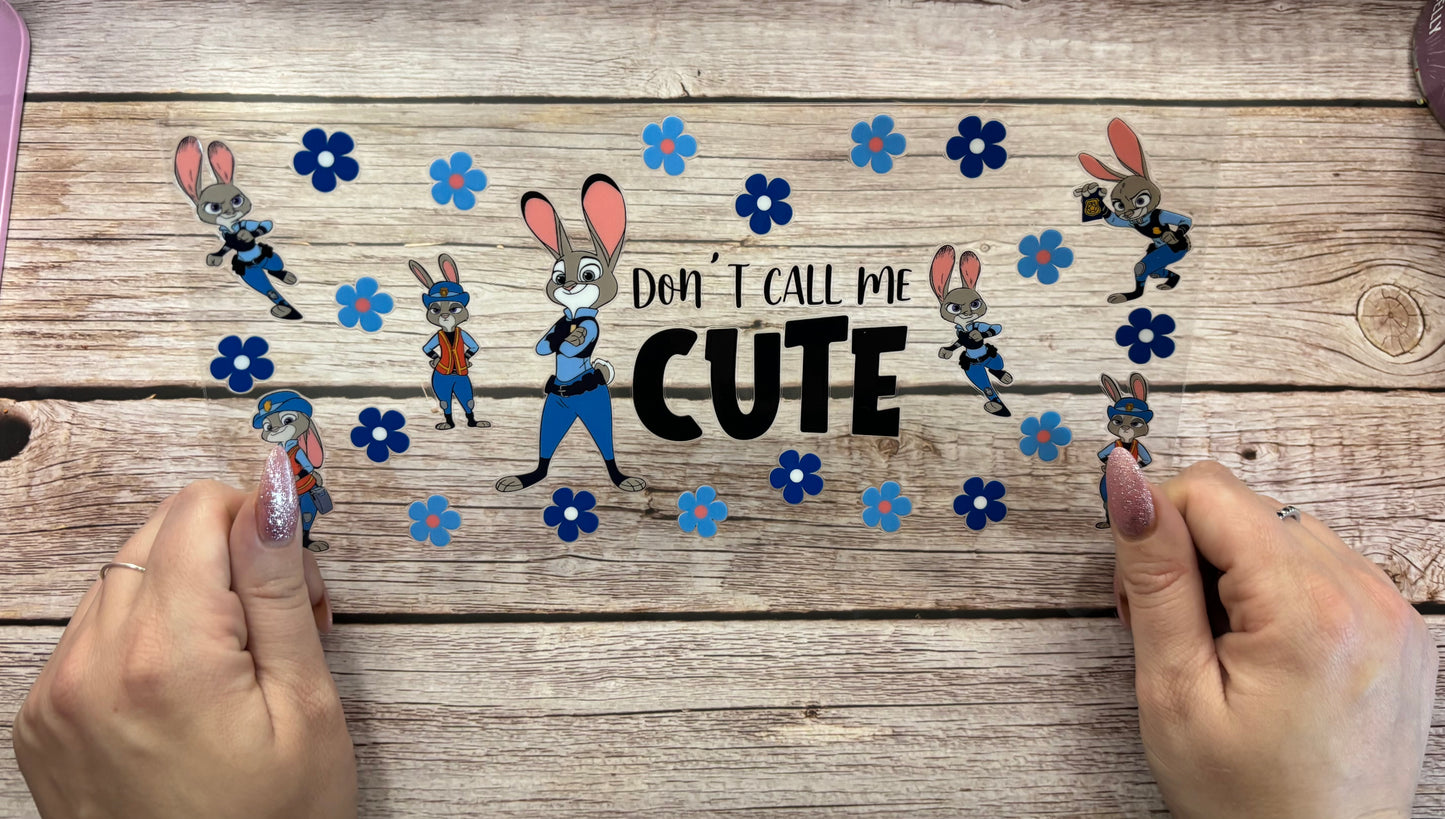 Don’t call me cute