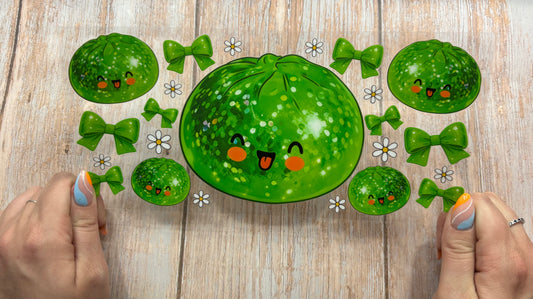 Green dumpling