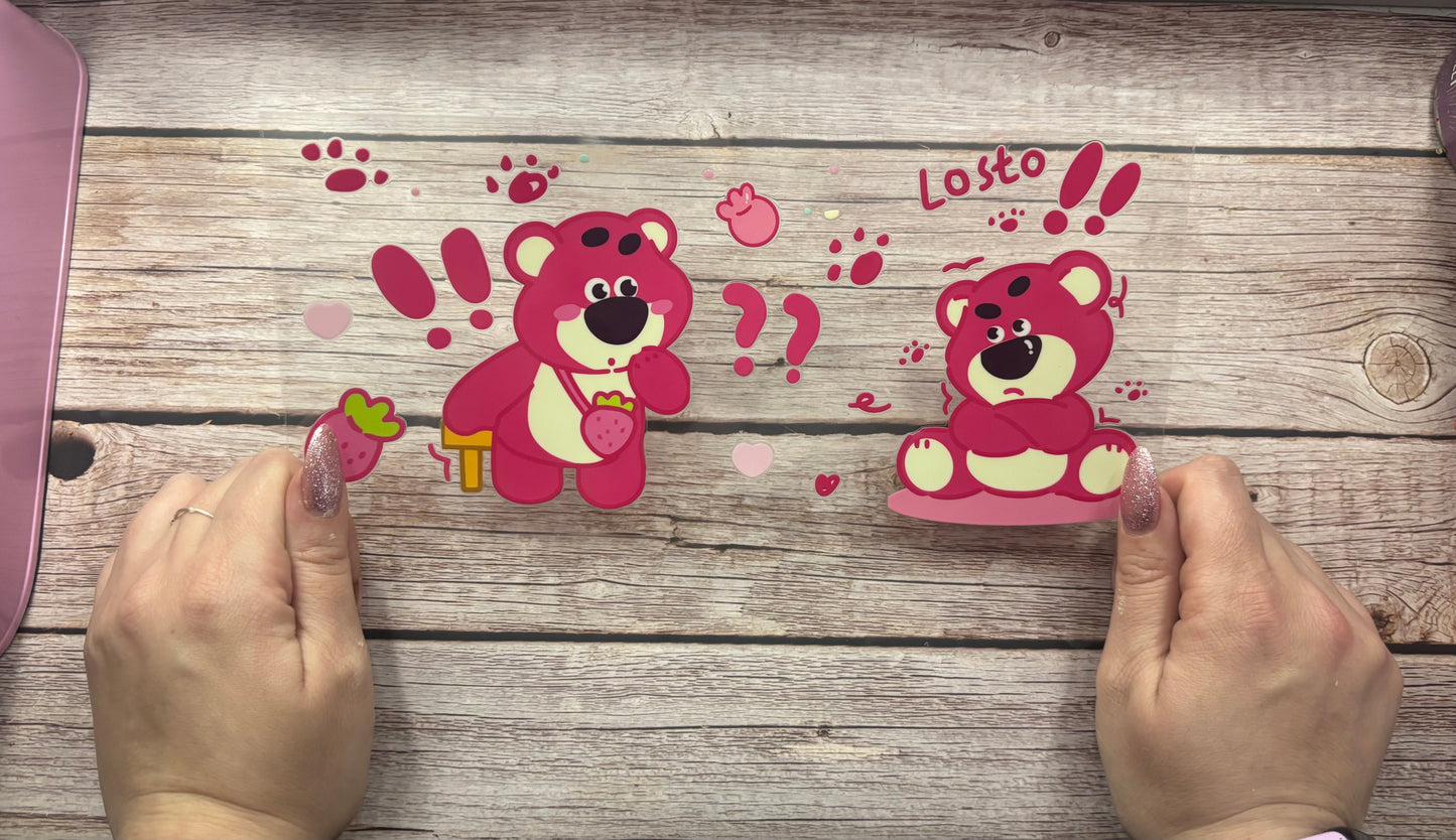 Pink bear