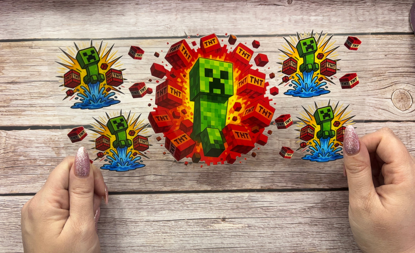 Green pixel wrap