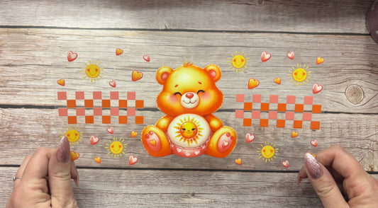Orange bear