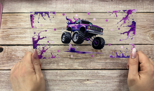 Monster Truck Purple