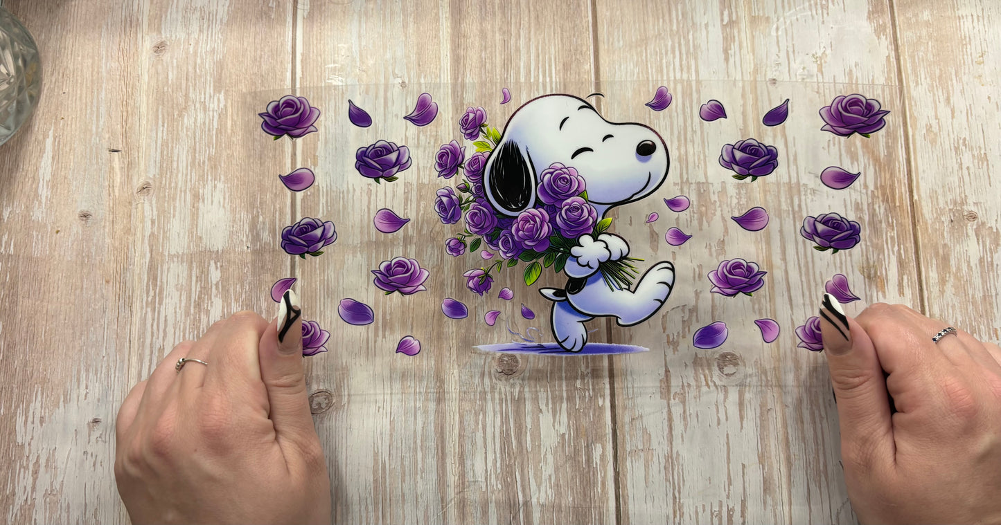Purple roses