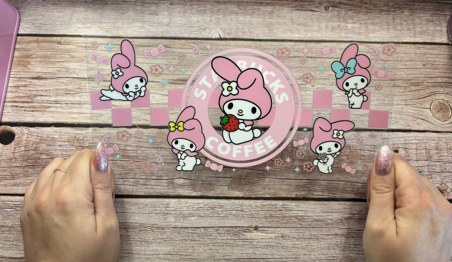 Pink bunny drink