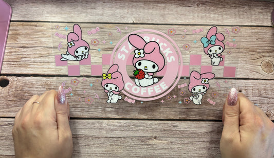 Pink bunny drink