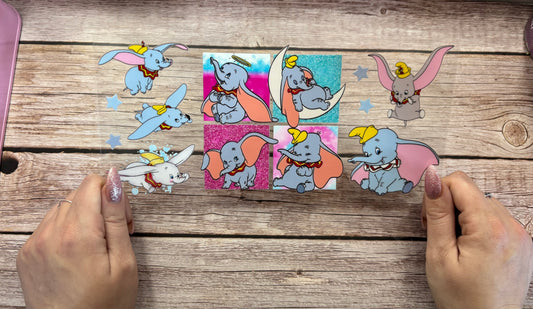 Collage elephants