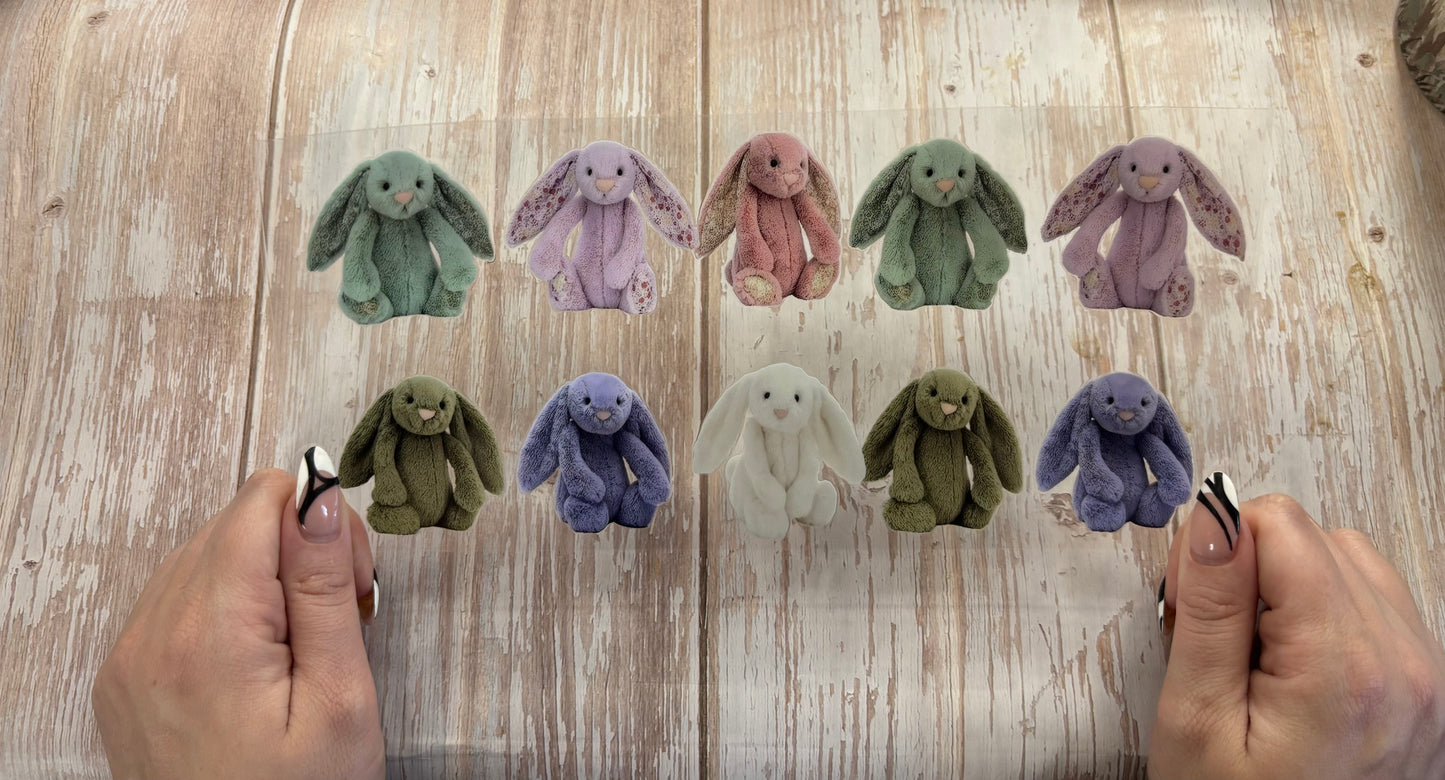 Colourful bunnies