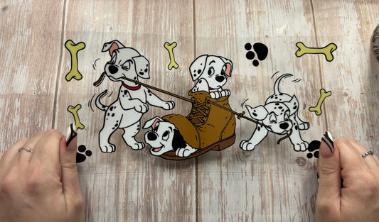 Naughty pups