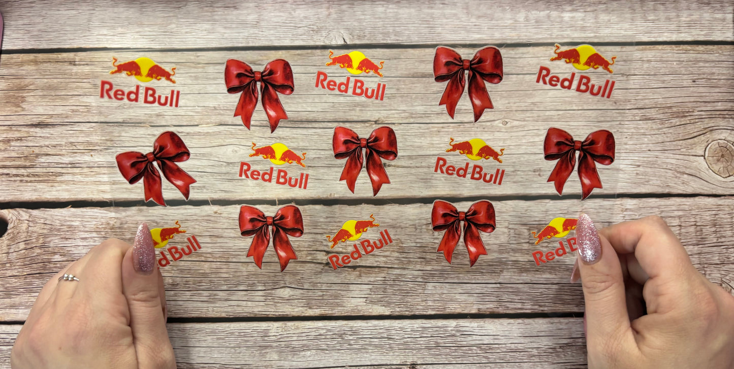 Red bows drink