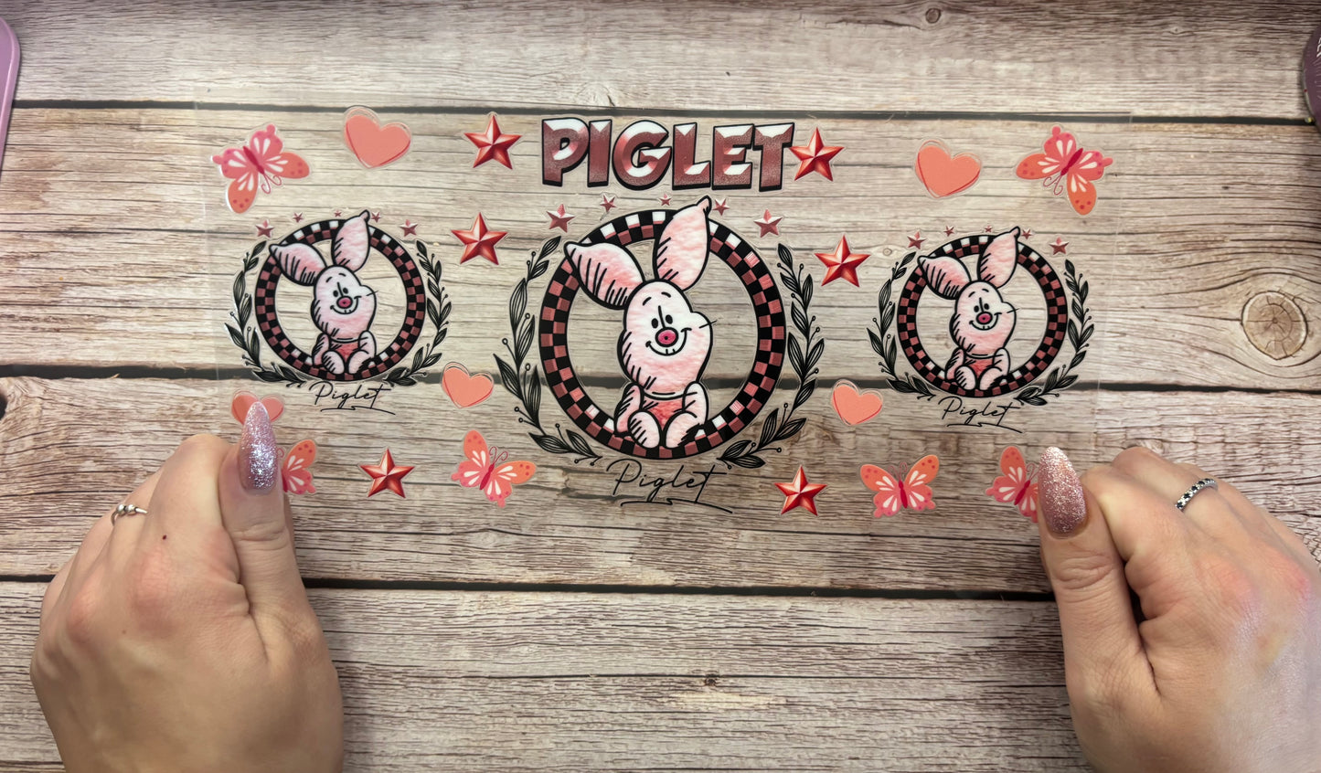 Pink piglet
