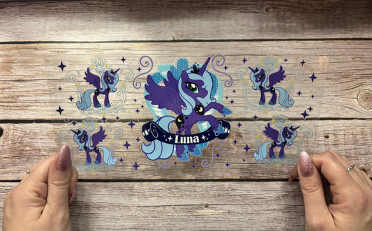 Blue moon princess cup wrap