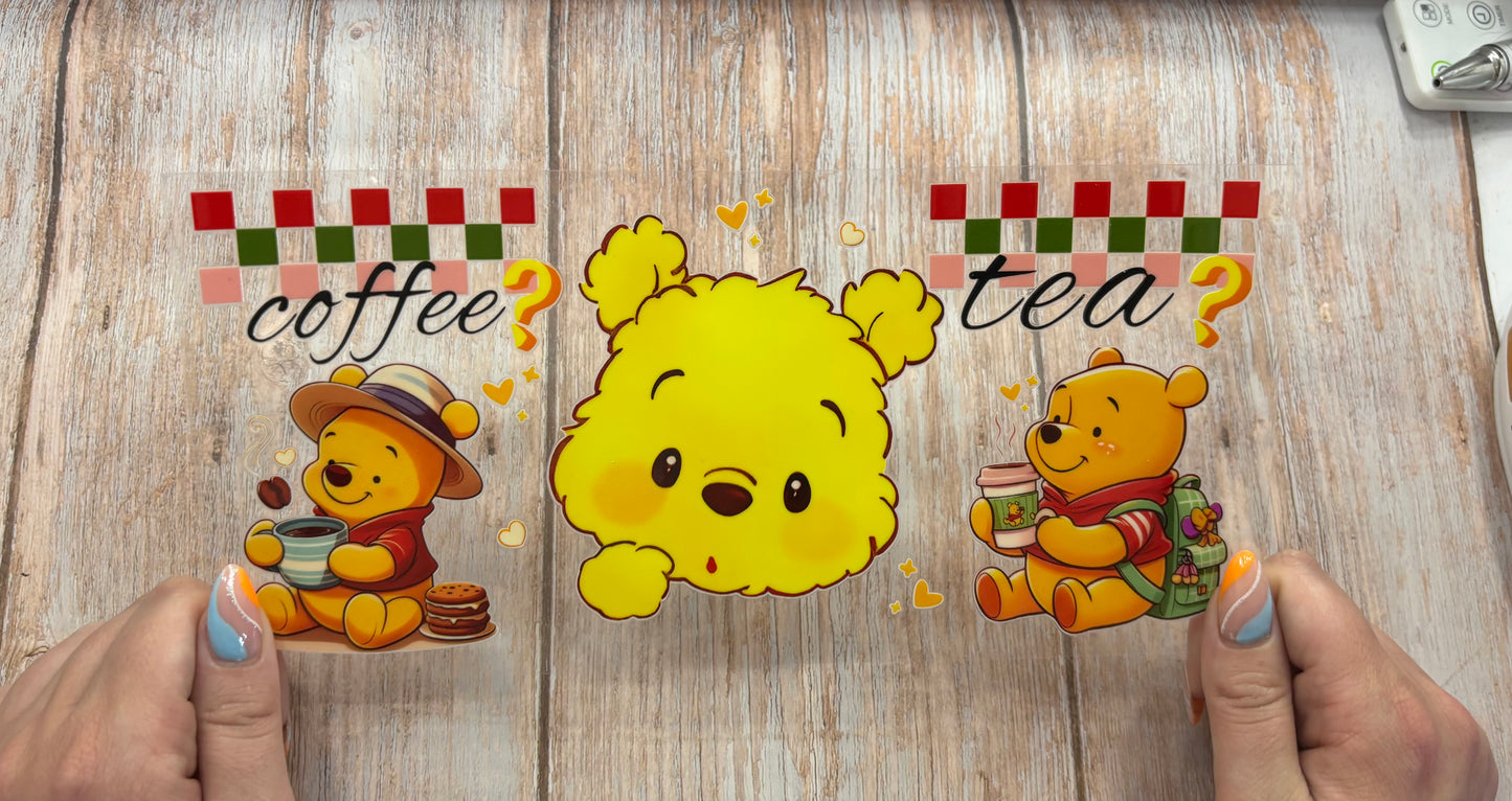 Coffee tea bear