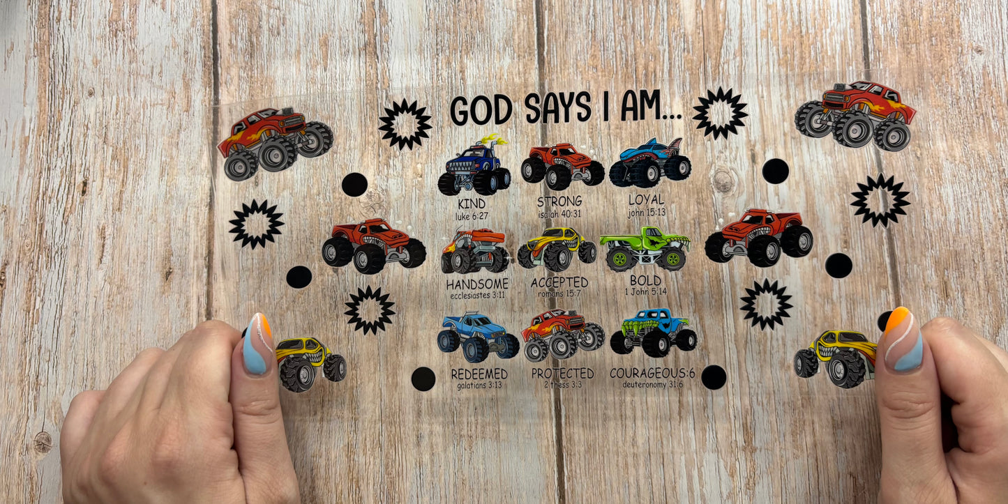 Cars god says I am
