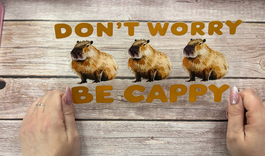 Don’t be cappy