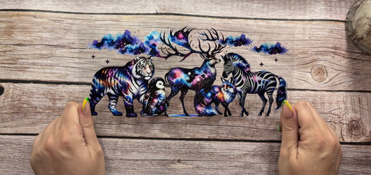 Galaxy style animals