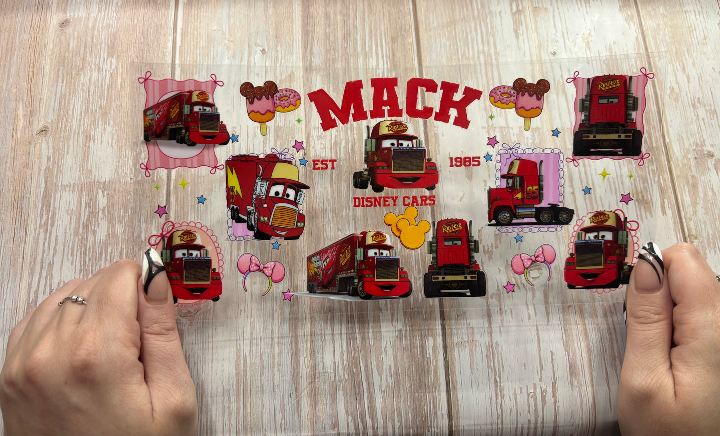 Red trucker