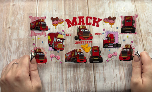 Red trucker