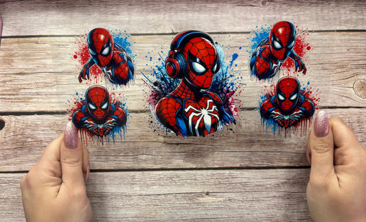 Blue and red hero