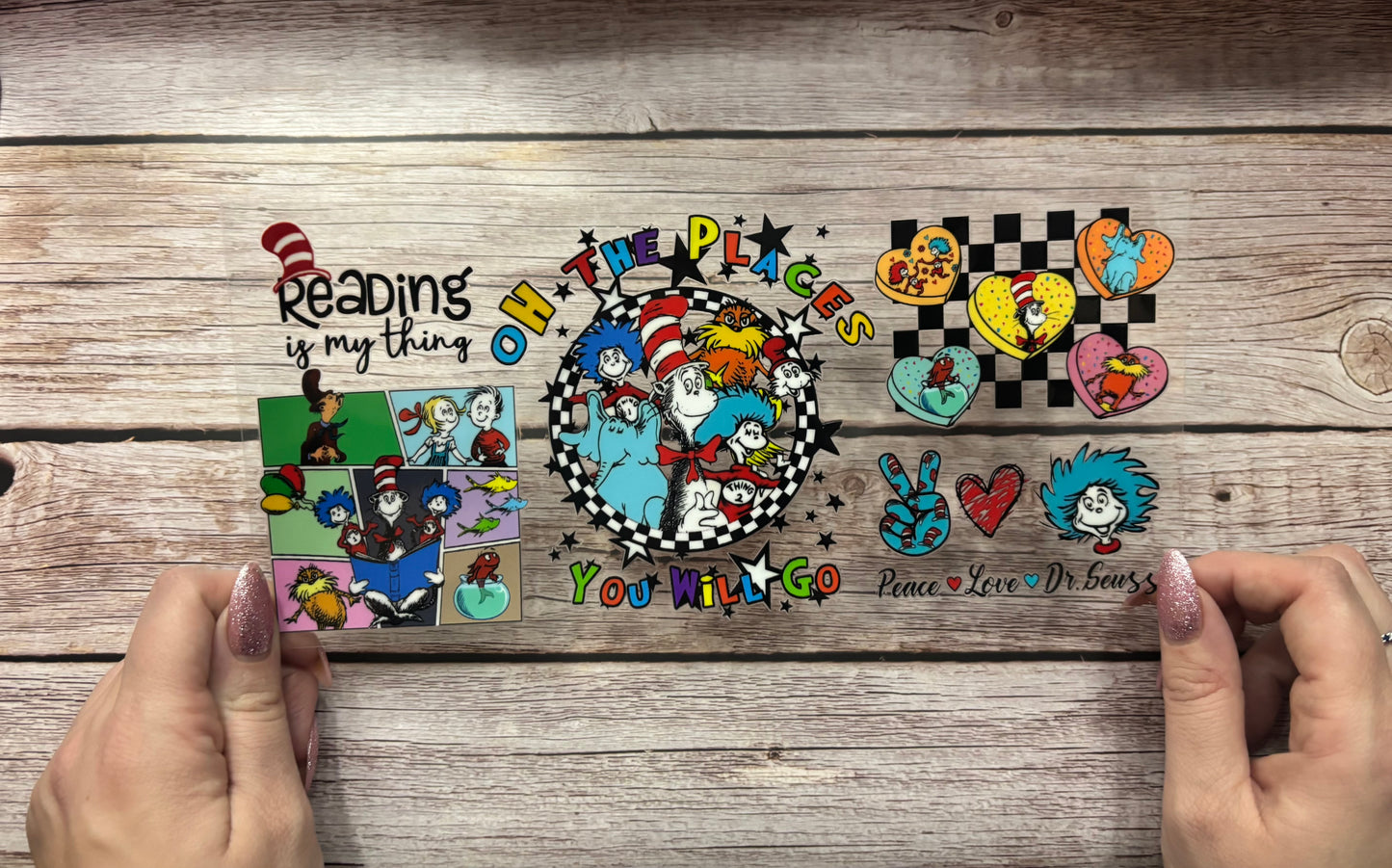 Oh the places you’ll go Cup Wrap