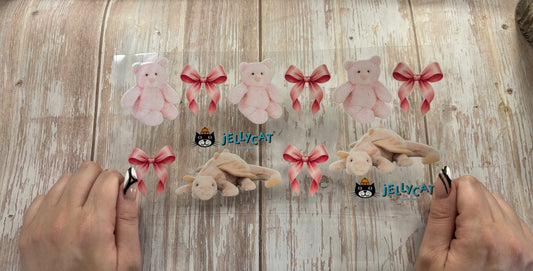 Pink bows