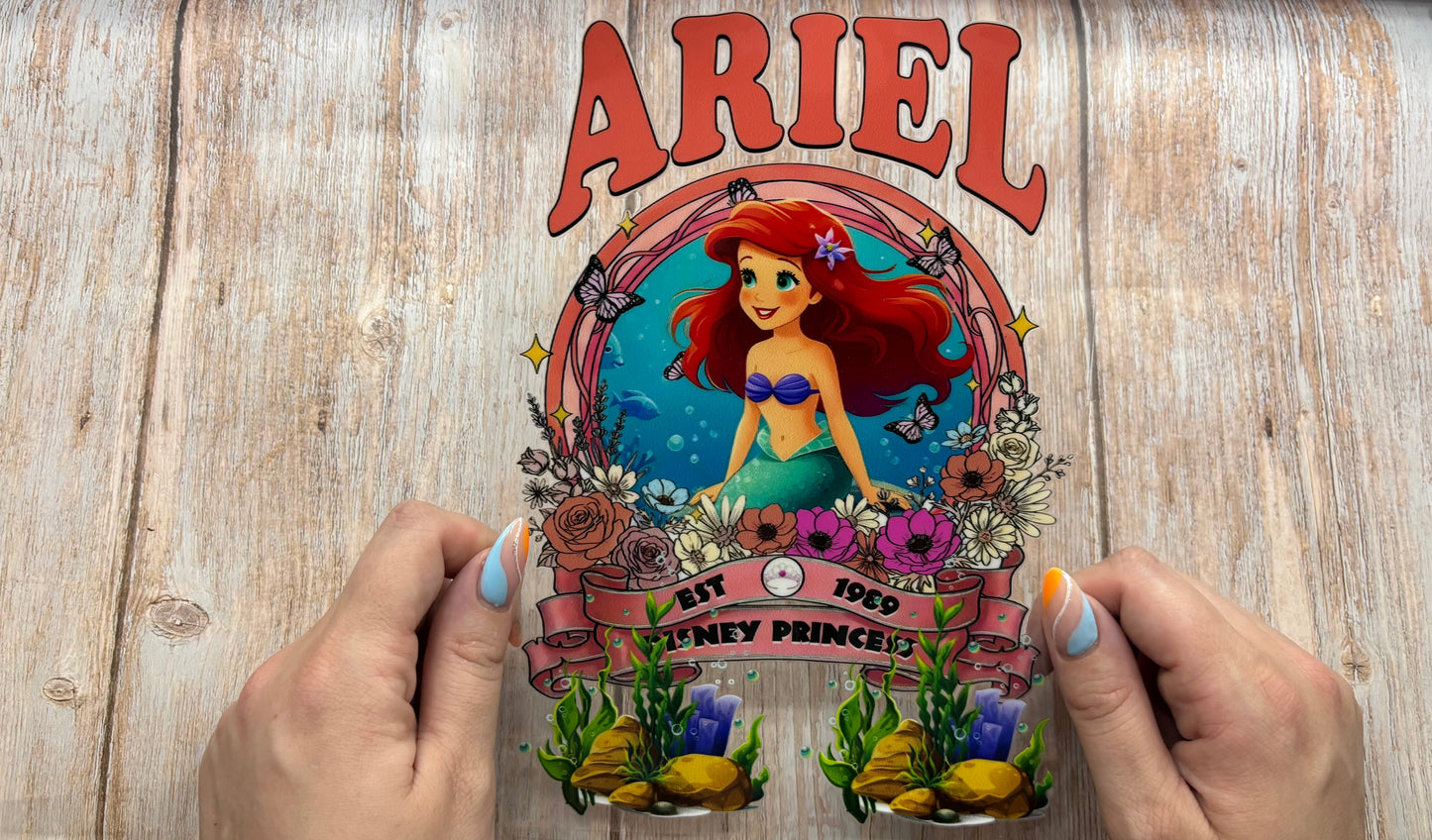 Red hair mermaid