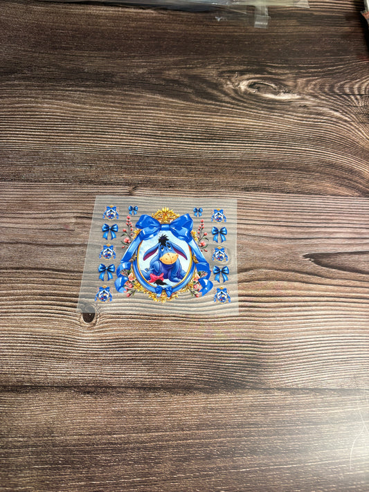 Blue donkey